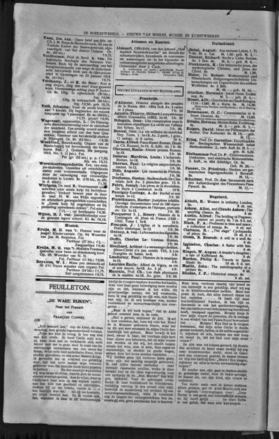 De Boekenwereld, 15 februari 1910 (nr. 4, jrg. 3)
