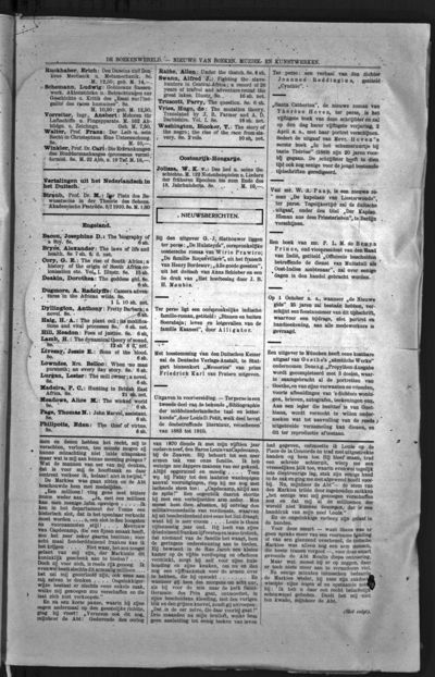 De Boekenwereld, 15 maart 1910 (nr. 6, jrg. 3)