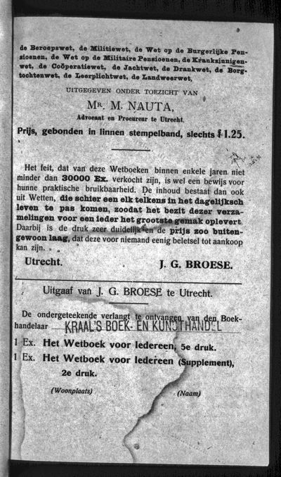 De Boekenwereld, 15 mei 1910 (nr. 9, jrg. 3)