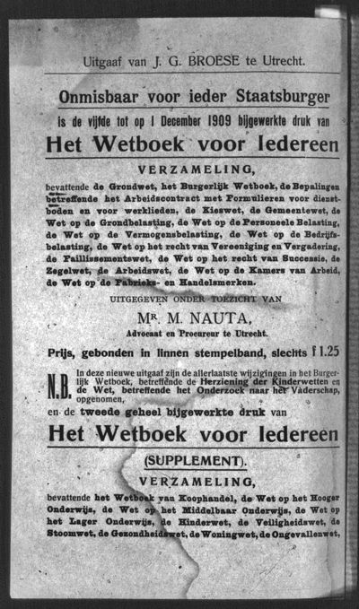 De Boekenwereld, 15 mei 1910 (nr. 9, jrg. 3)