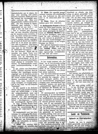 De Kaap, 1 april 1905