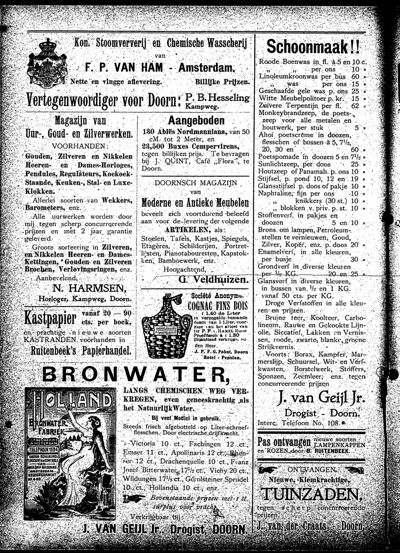 De Kaap, 14 april 1906