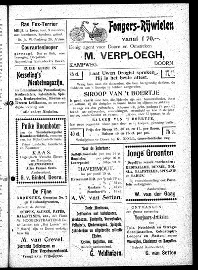 De Kaap, 1 april 1911