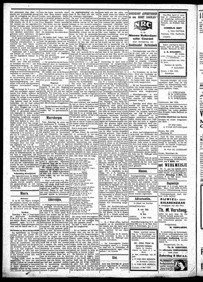 De Kaap, 8 mei 1926