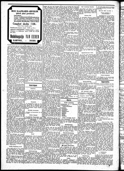 De Kaap, 1 maart 1930
