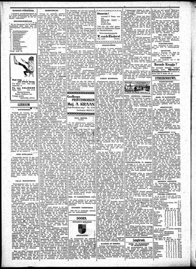De Kaap, 13 november 1937