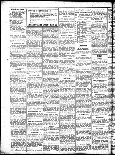 De Kaap, 5 juni 1948