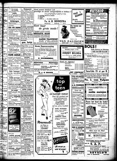 De Kaap, 1 april 1950