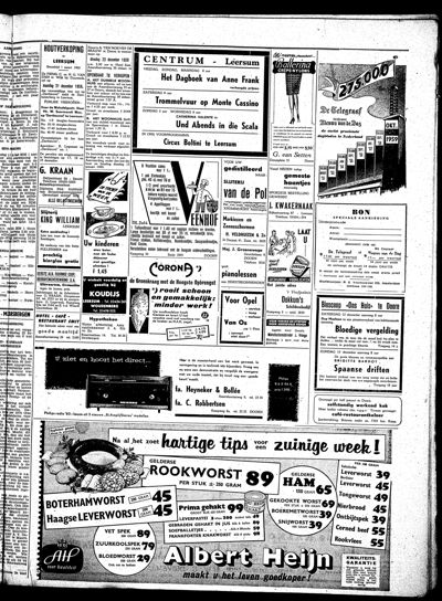 De Kaap, 11 december 1959