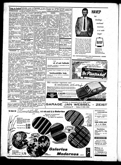 De Kaap, 1 april 1960