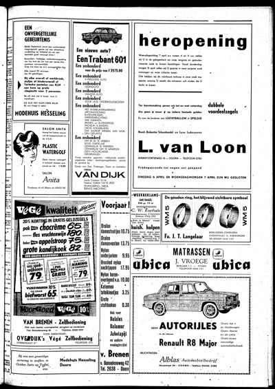 De Kaap, 1 april 1965