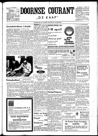 De Kaap, 1 april 1971 (jrg. 3)