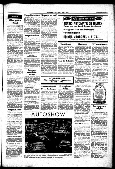 De Kaap, 1 april 1976