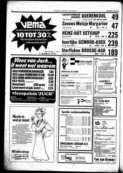 De Kaap, 1 april 1976