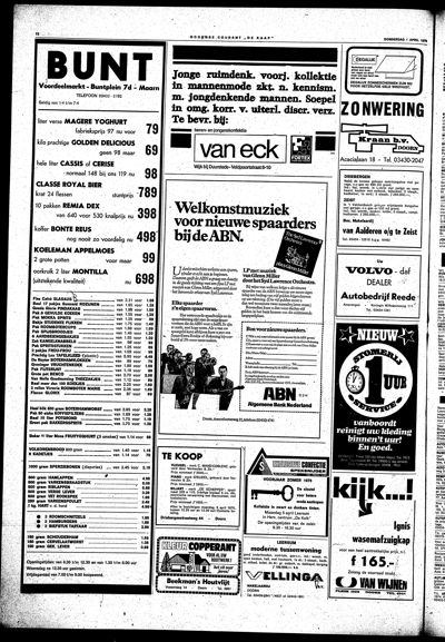 De Kaap, 1 april 1976