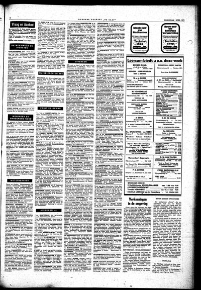 De Kaap, 1 april 1976