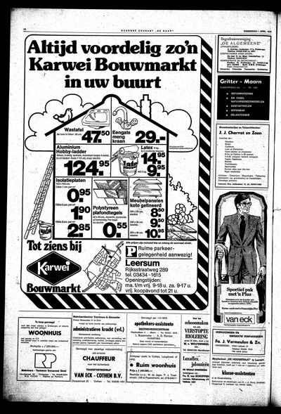 De Kaap, 1 april 1976