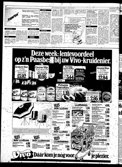 De Kaap, 1 april 1982