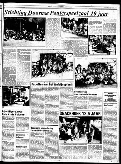 De Kaap, 1 april 1982