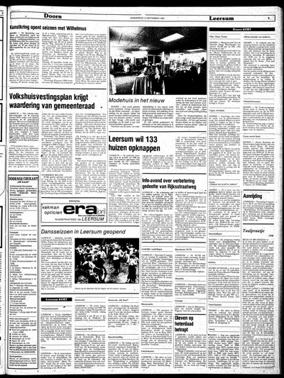 De Kaap, 12 september 1985