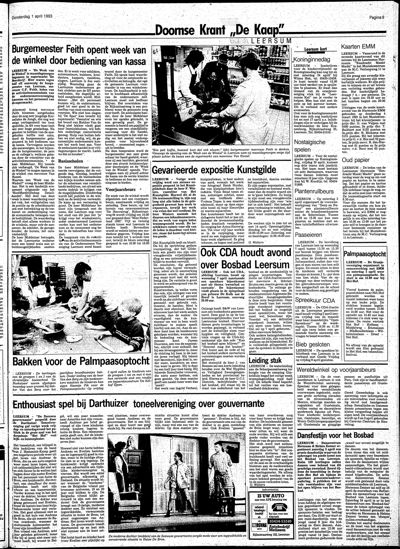 De Kaap, 1 april 1993