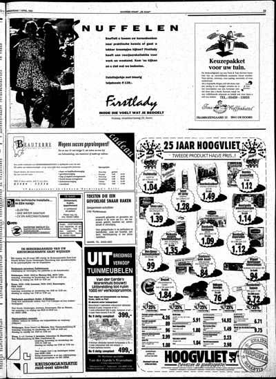 De Kaap, 1 april 1993