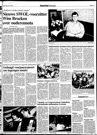 De Kaap, 1 april 1999