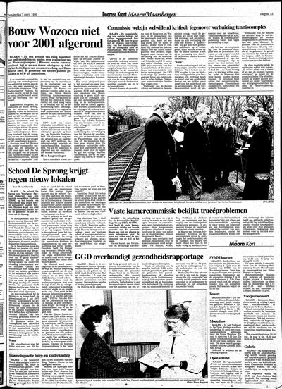 De Kaap, 1 april 1999