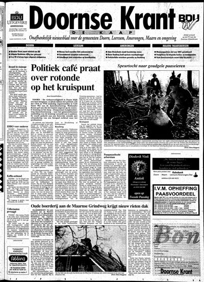 De Kaap, 1 april 1999
