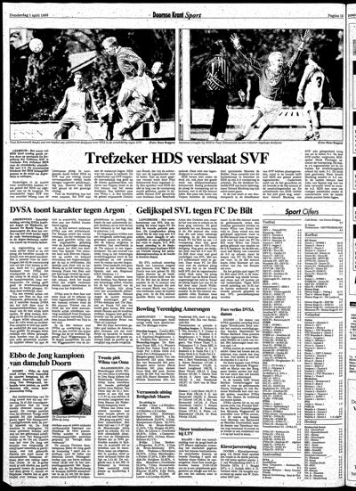 De Kaap, 1 april 1999