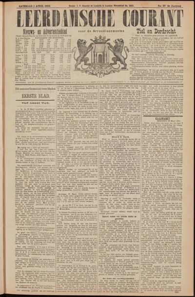 Leerdamsche Courant, 1 april 1893