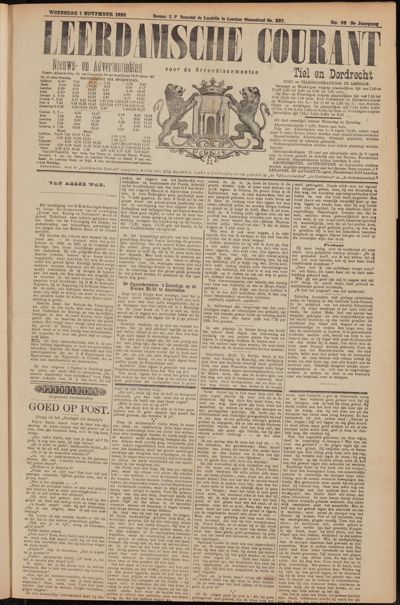 Leerdamsche Courant, 1 november 1893