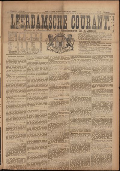 Leerdamsche Courant, 1 juli 1896