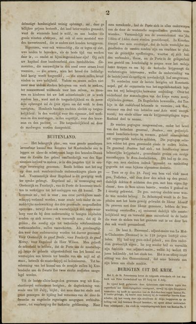 De Vijfheerenlanden, 29 juli 1855