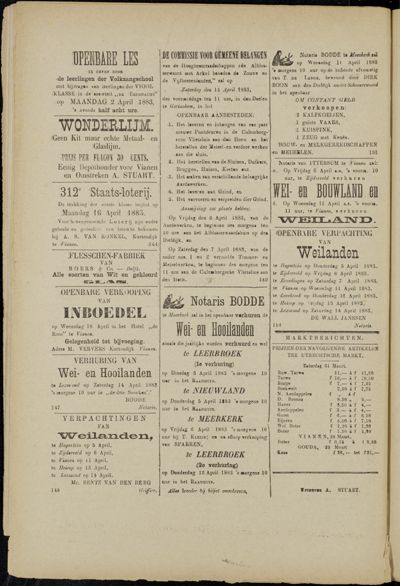 De Vijfheerenlanden, 1 april 1883