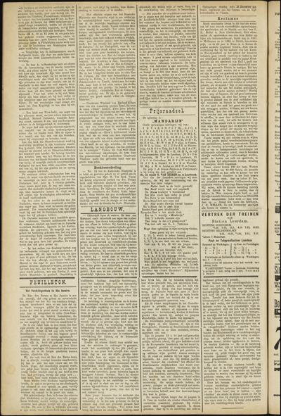 De Vijfheerenlanden, 30 november 1884