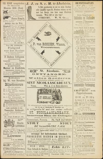 De Vijfheerenlanden, 30 november 1884