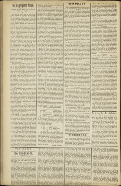 De Vijfheerenlanden, 13 december 1885