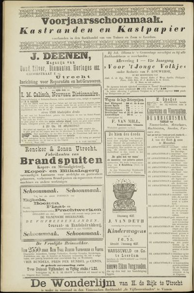 De Vijfheerenlanden, 28 april 1887
