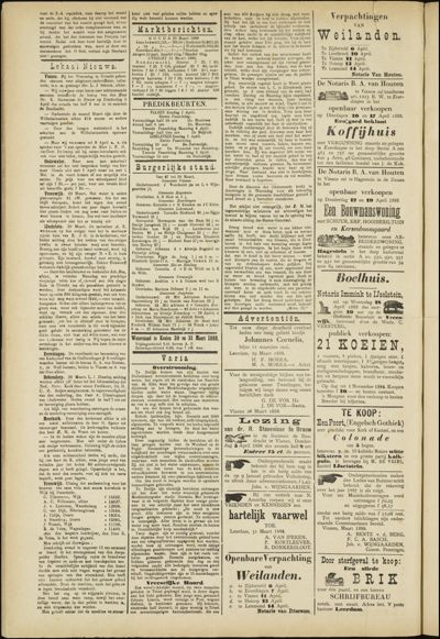 De Vijfheerenlanden, 1 april 1888