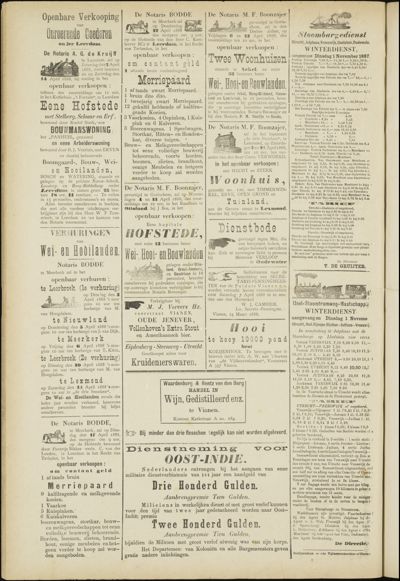 De Vijfheerenlanden, 1 april 1888
