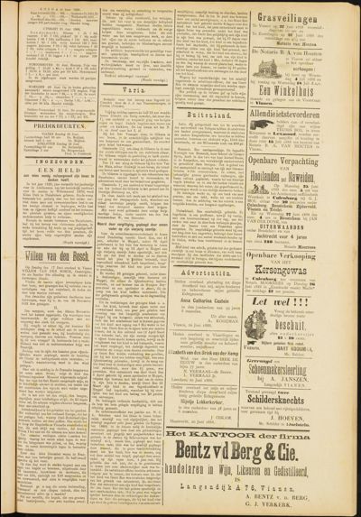De Vijfheerenlanden, 24 juni 1888