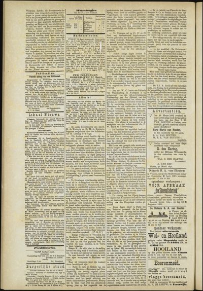 De Vijfheerenlanden, 1 april 1891