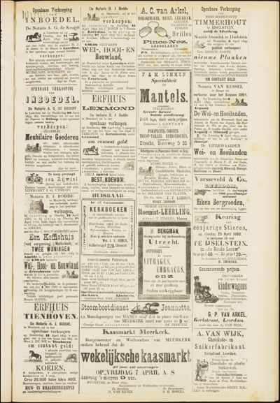 De Vijfheerenlanden, 1 april 1893