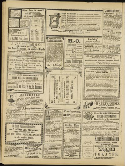 De Vijfheerenlanden, 1 april 1899