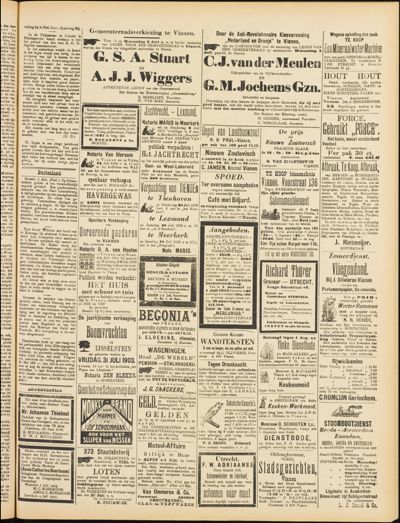 De Vijfheerenlanden, 4 juli 1903