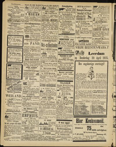 De Vijfheerenlanden, 1 april 1905