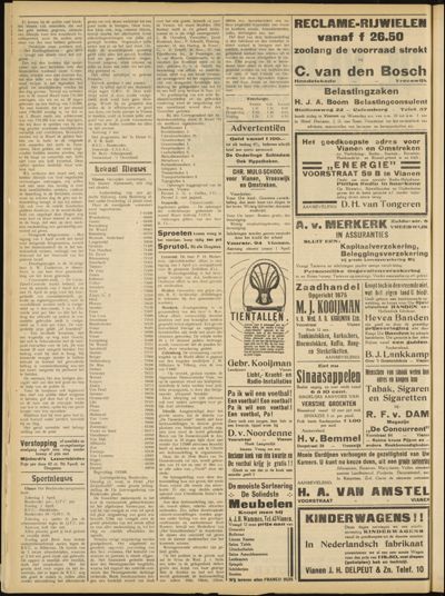 De Vijfheerenlanden, 1 april 1933