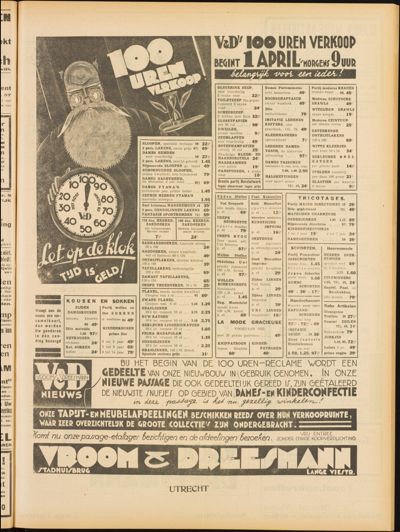 De Vijfheerenlanden, 1 april 1933