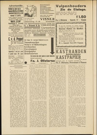 De Vijfheerenlanden, 26 april 1939